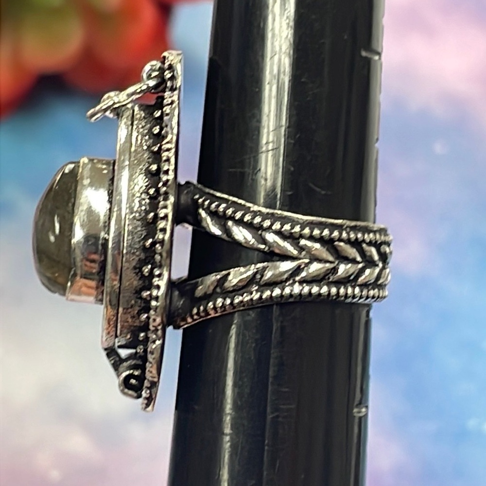 Labradorite Poison ☠️ Ring - Picture 11 of 15